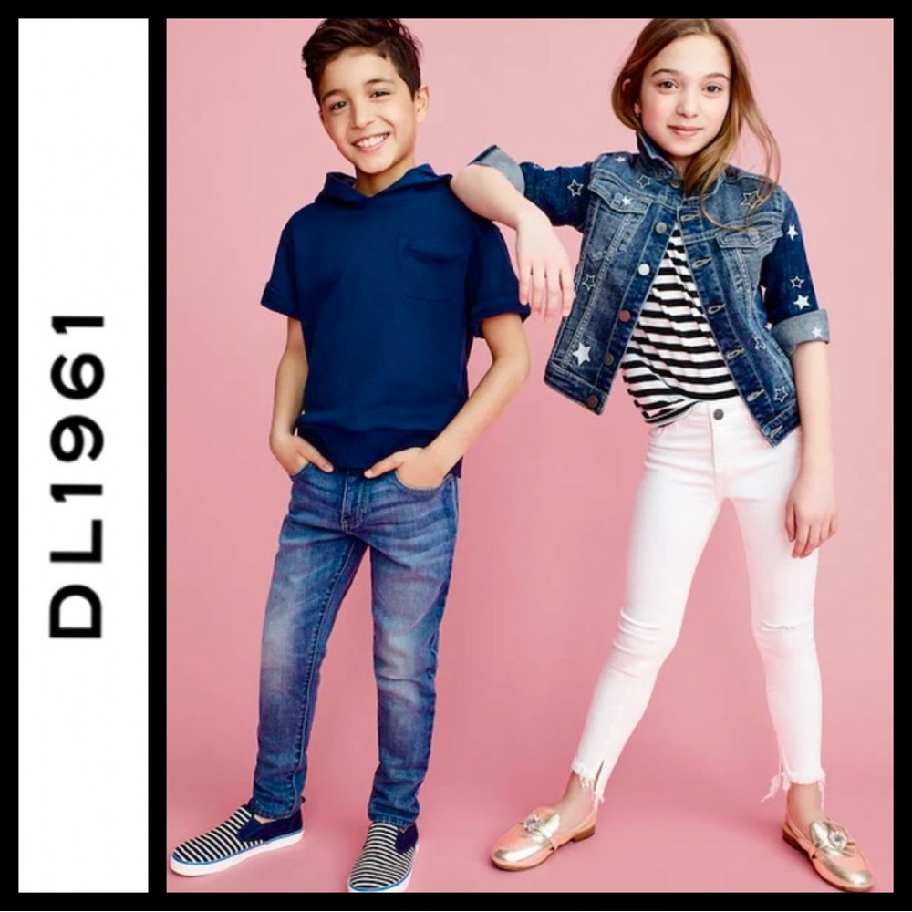 DL1961 Boy’s Brady Slim Jean in Ferret Wash